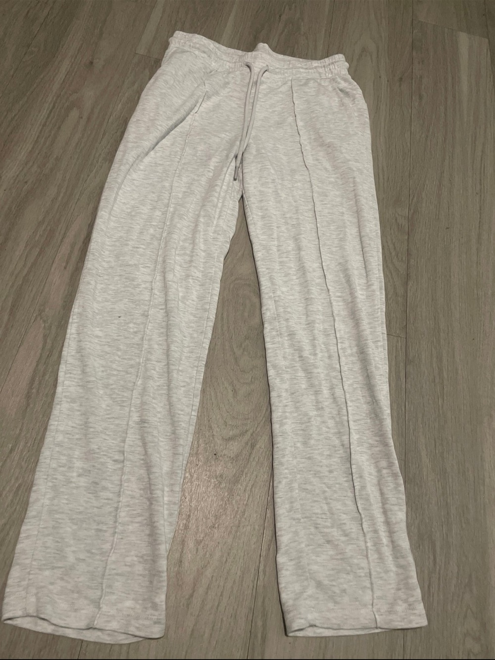 Danskin Light Gray Drawstring Lounge Joggers for Women